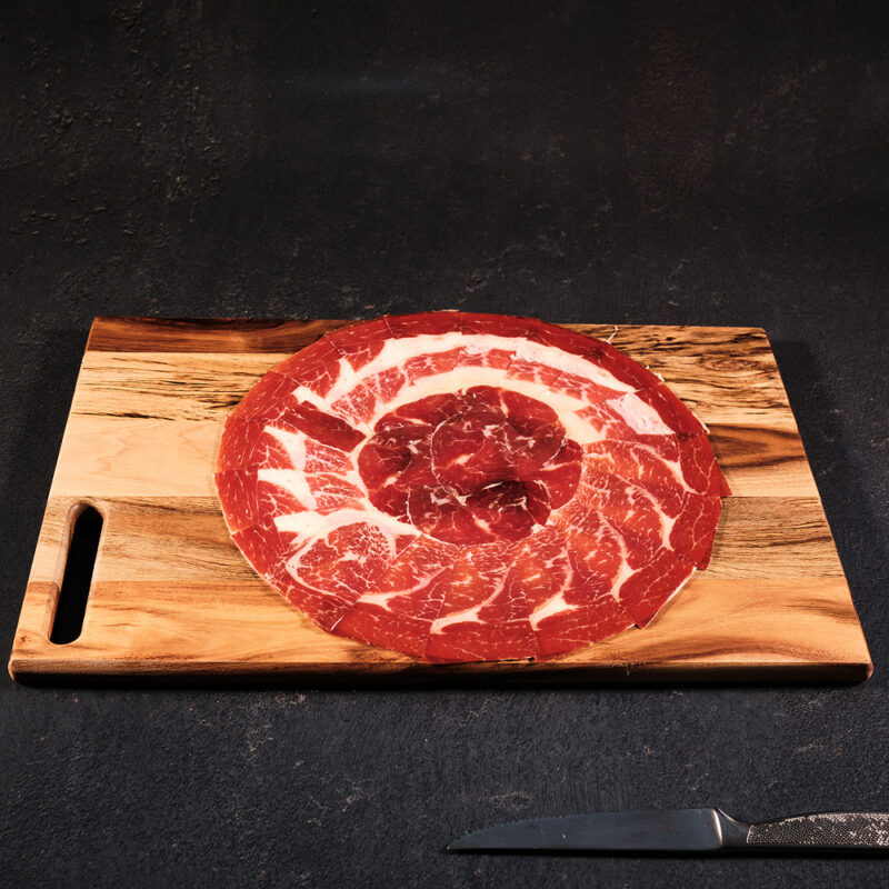 jamon bellota cuchillo