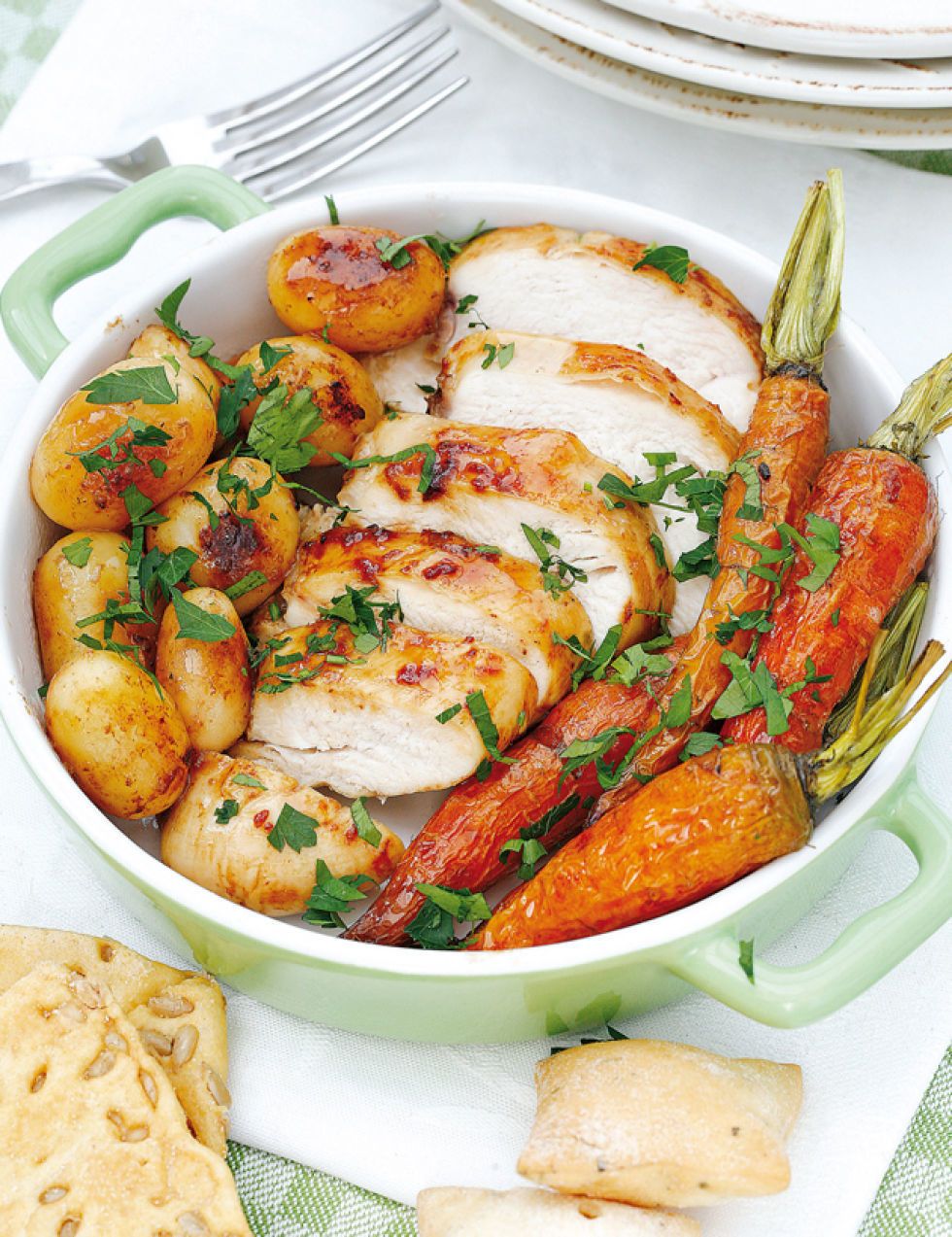 Recetas ligeras con pollo y pavo para la primavera