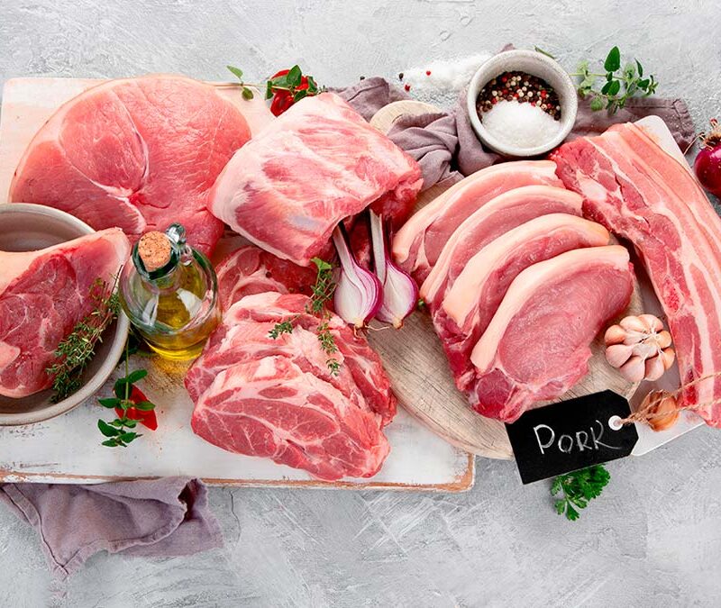 cortes de cerdo