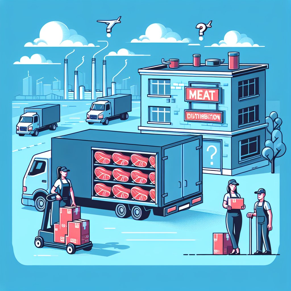 ¿Cómo es la distribución de la carne?